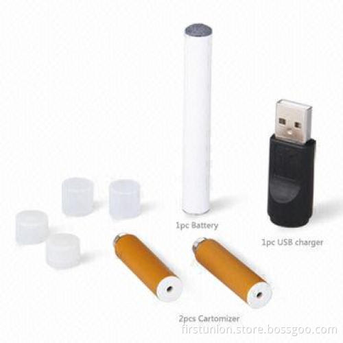 Disposable Electronic Cigarette with Two Atomizers, OEM/ODM Orders Welcomed